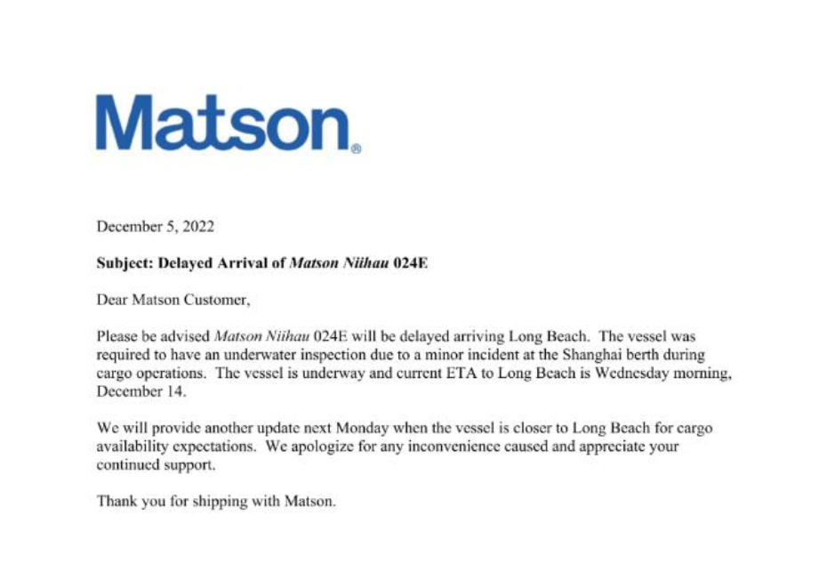 美国亚马逊FBA海运美森快船延误通知,美国FBA头程货代