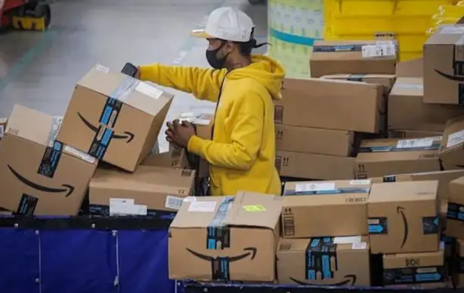 美国亚马逊JFK8仓库发生火灾！工人大规模停工,FBA海空运货代