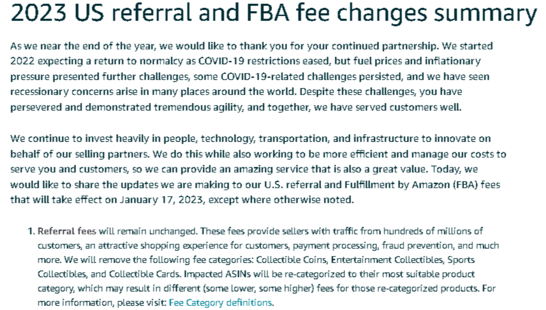 亚马逊美国站仓储出库和派送物流费上调,美国FBA海空运