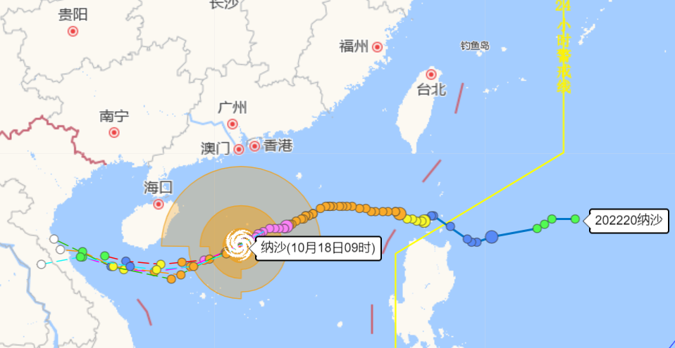 台风来袭！华南至台湾/越南海运船期注意延误,国际海运货代